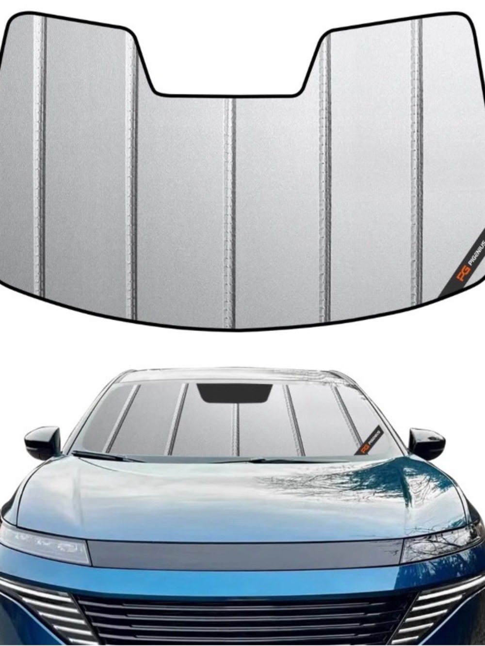 Pigenius Windshield Sun Shade for Nissan Murano 2025-2026.